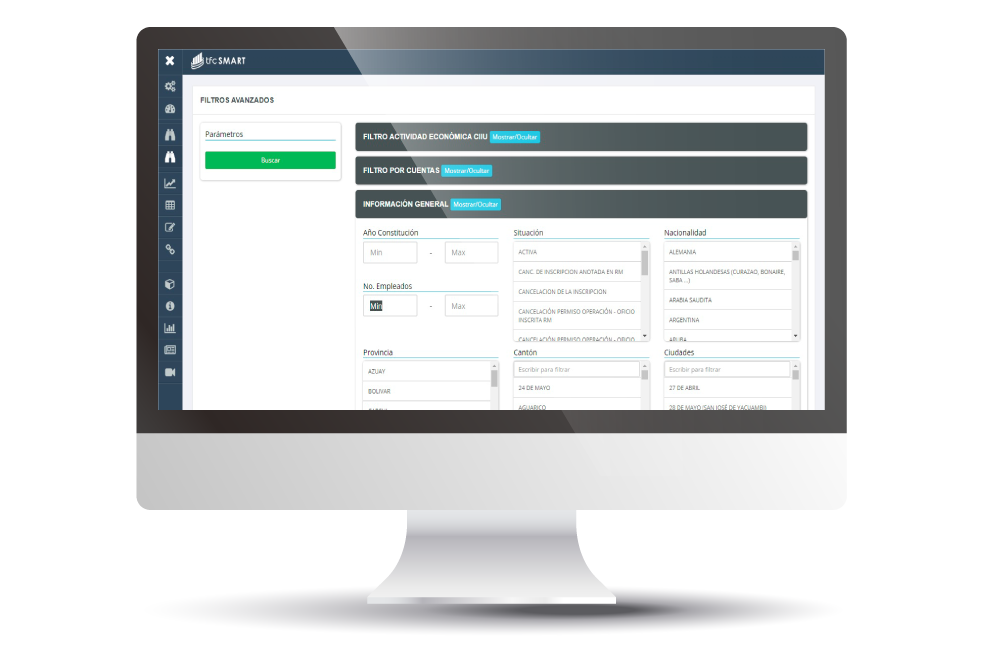 Buscador Avanzado TFC SMART